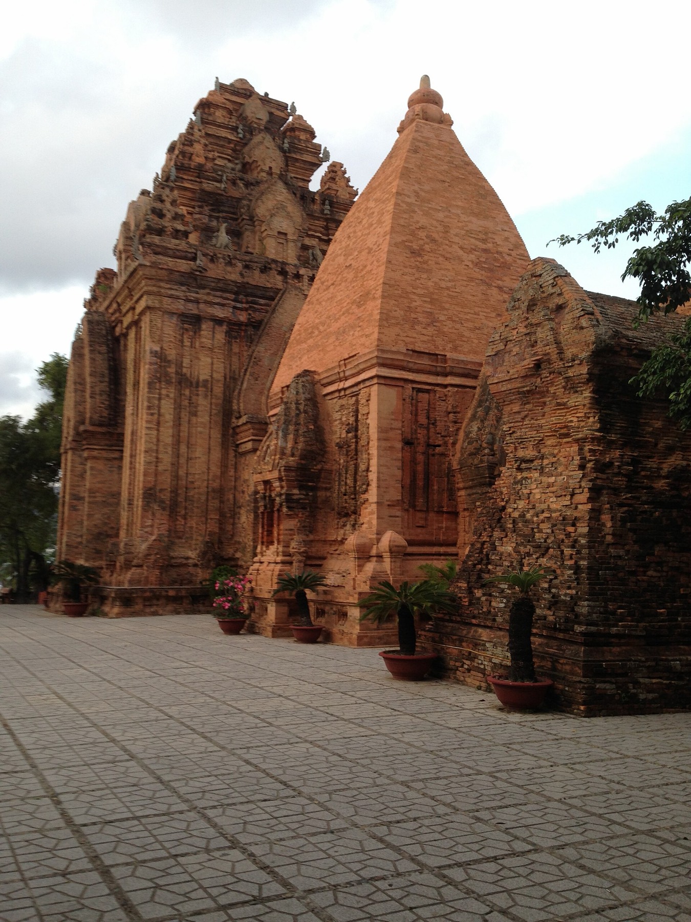 The ancient brick towers of Po Nagar overlooking Nha Trang